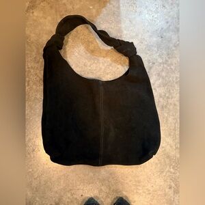 Brandy Melville Black Hobo Bag